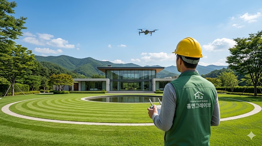 홈 & 그레이브 공간 케어 현장