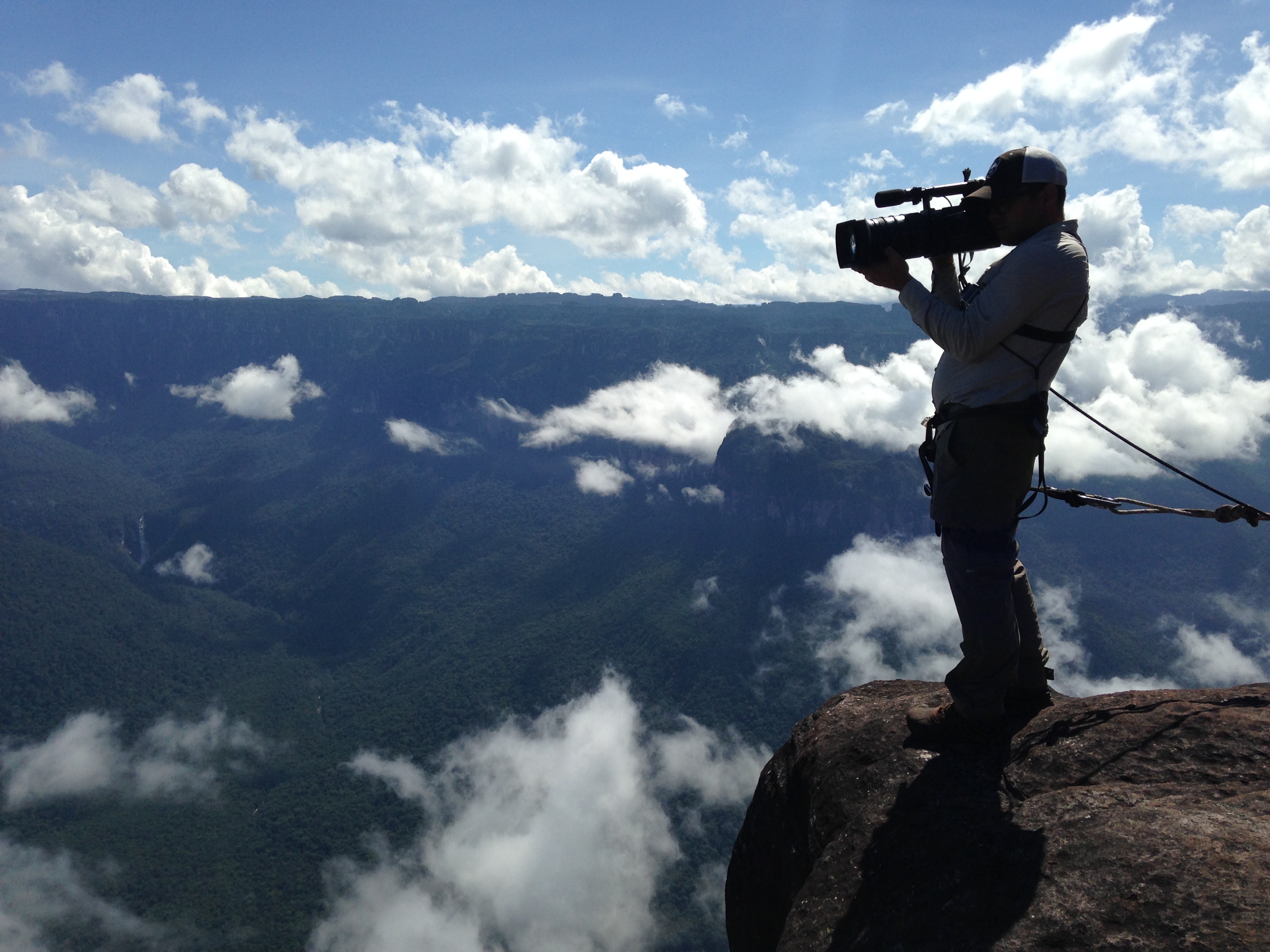 Professional film set