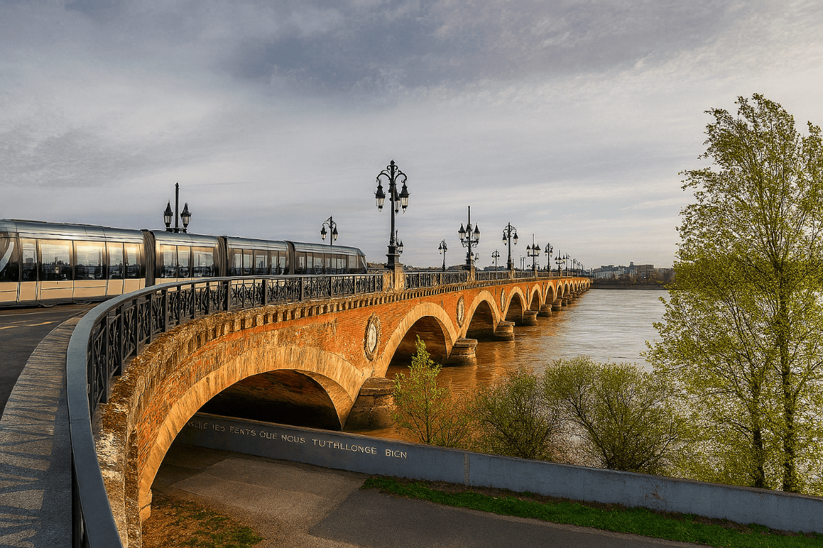 Chantier de construction moderne avec grue et échafaudages, projet immobilier en développement à Bordeaux