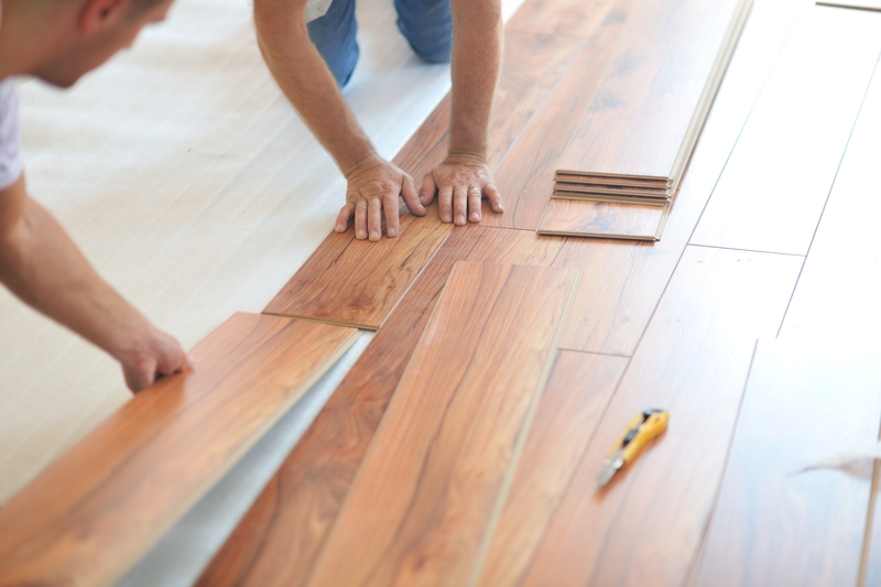 Vinyl Click Flooring - Easy installation with click and lock system