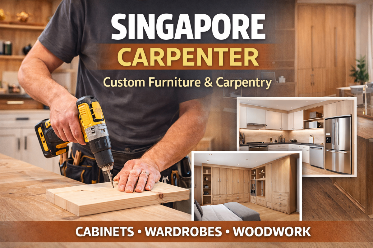 Singapore Carpenter - general website for rent in Singapore