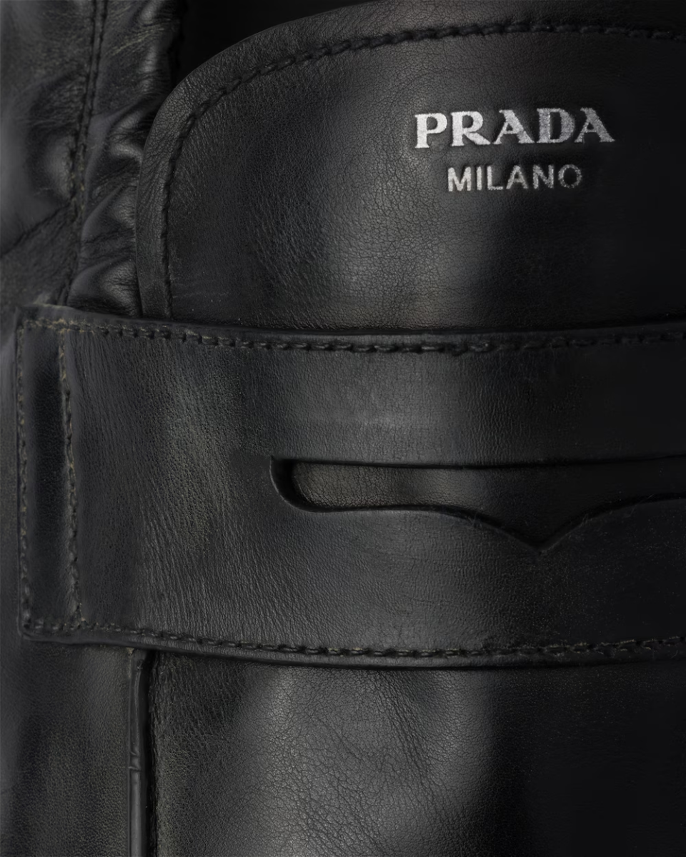 Shuffle 復古皮革樂福鞋 - 7