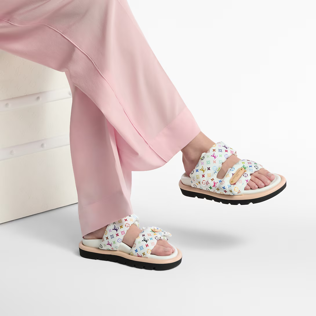 LV x TM Pool Pillow 拖鞋 - 5