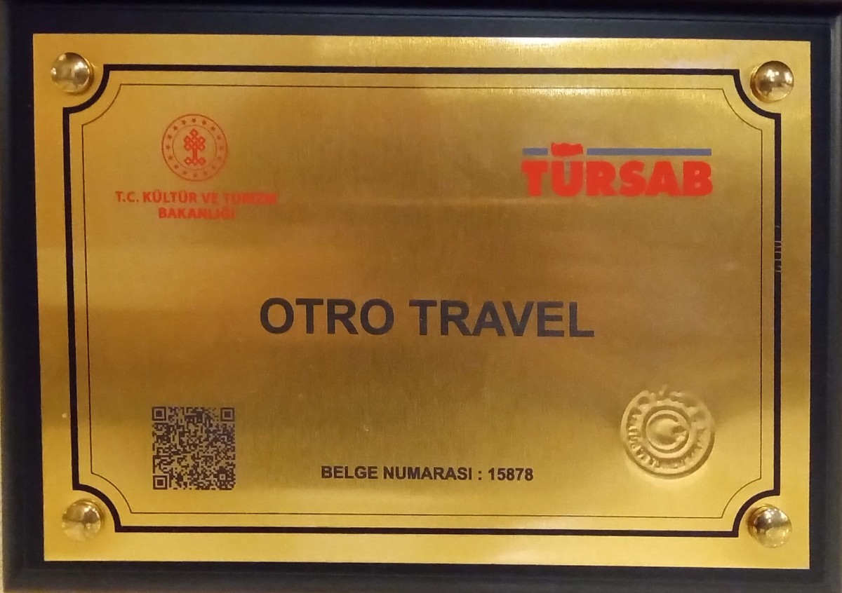 TÜRSAB Belge No: 15878 - T.C. Kültür ve Turizm Bakanlığı