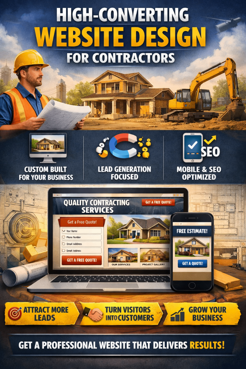 High-Converting Contractor Website Design