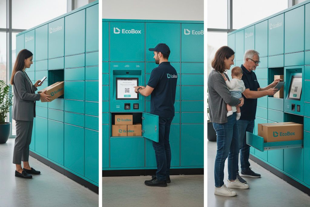 Package delivery to smart locker