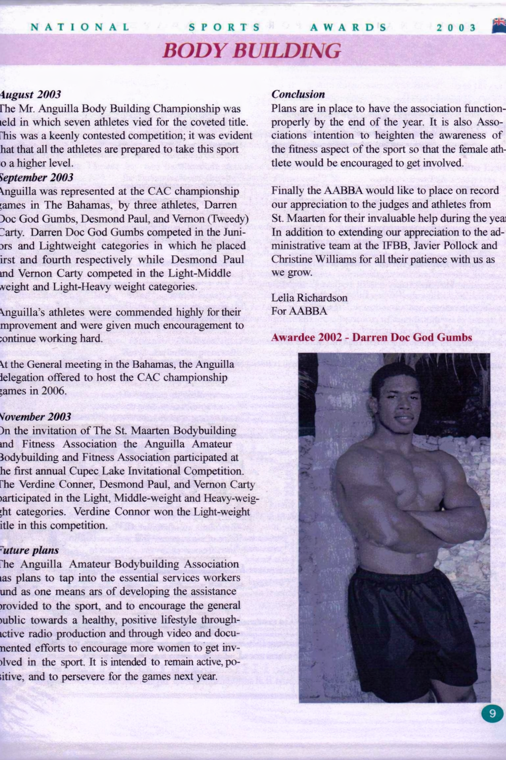 Champions Circle Ceremony