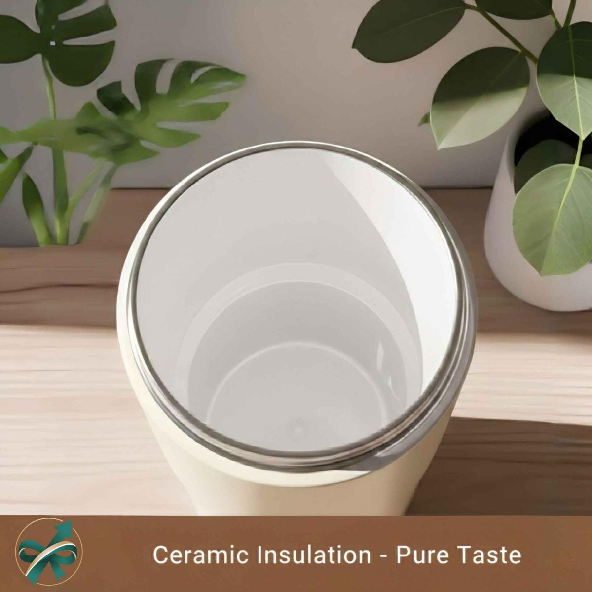 BeWotah ceramic UV-branded tumbler - bespoke corporate gifting signature vessel for SMB brand diplomacy