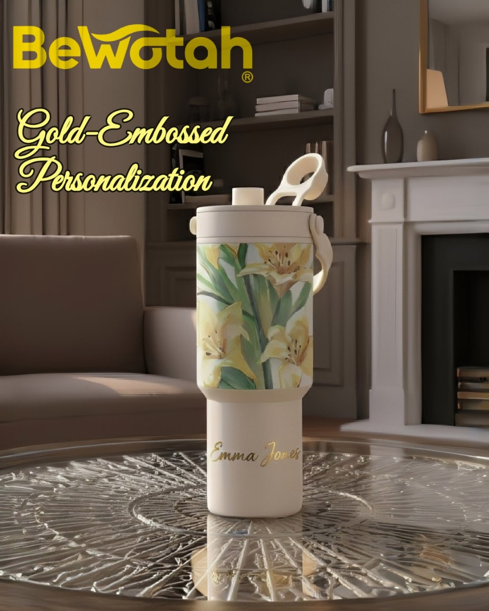 BeWotah UV-branded sports bottle - Taiwan-crafted signature vessel for bespoke corporate gifting with DDP logistics