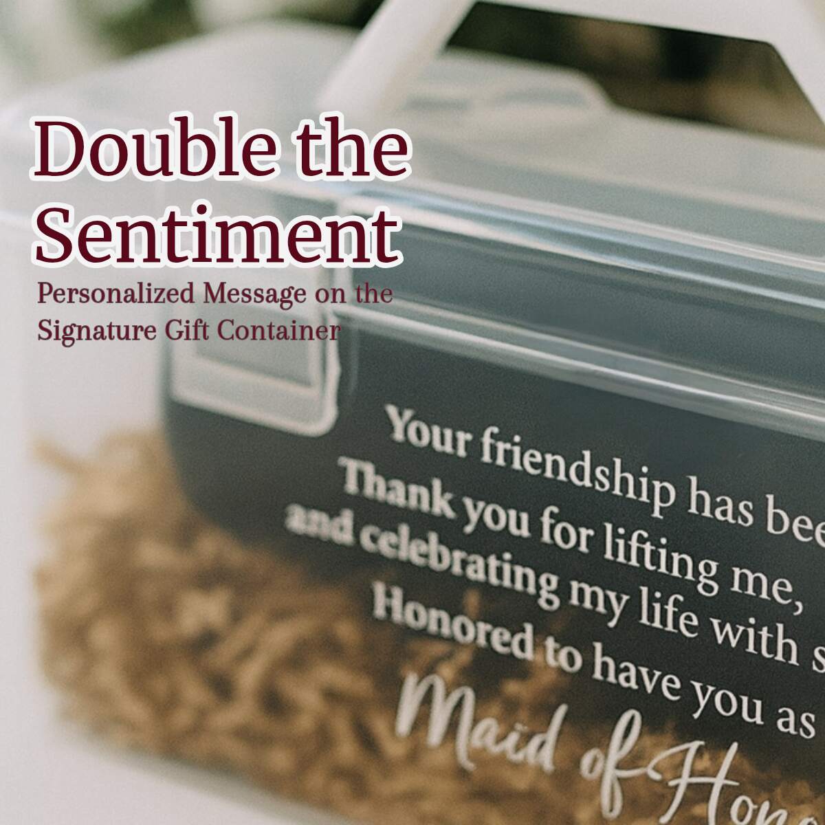 ClearKeeps Gift Container