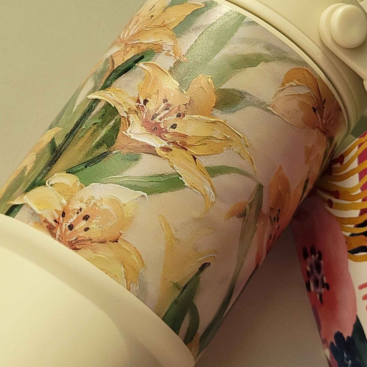 BeWotah UV-branded ceramic tumbler - minimalist signature vessel for bespoke corporate gifting and SMB brand diplomacy