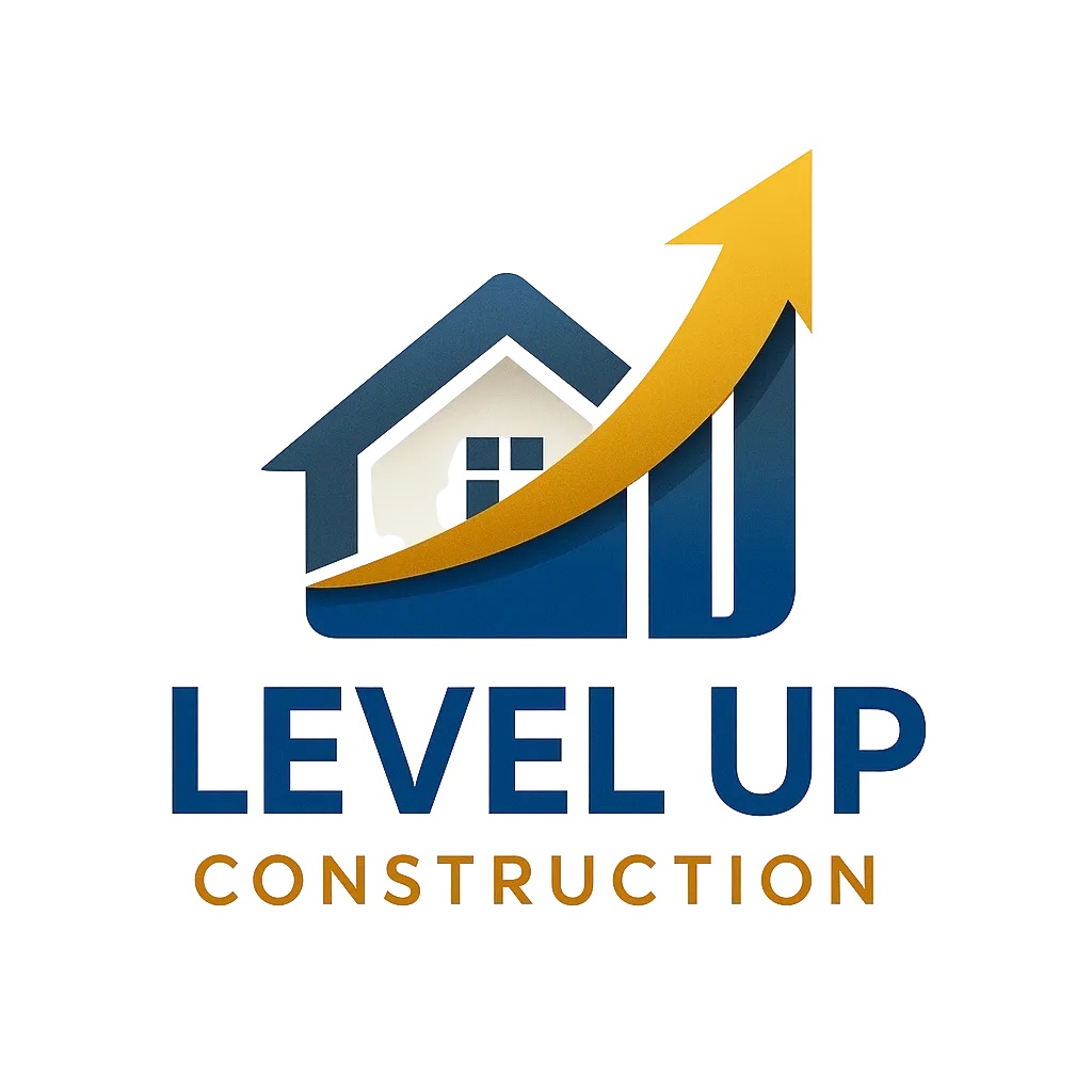 Level Up Construction Logo