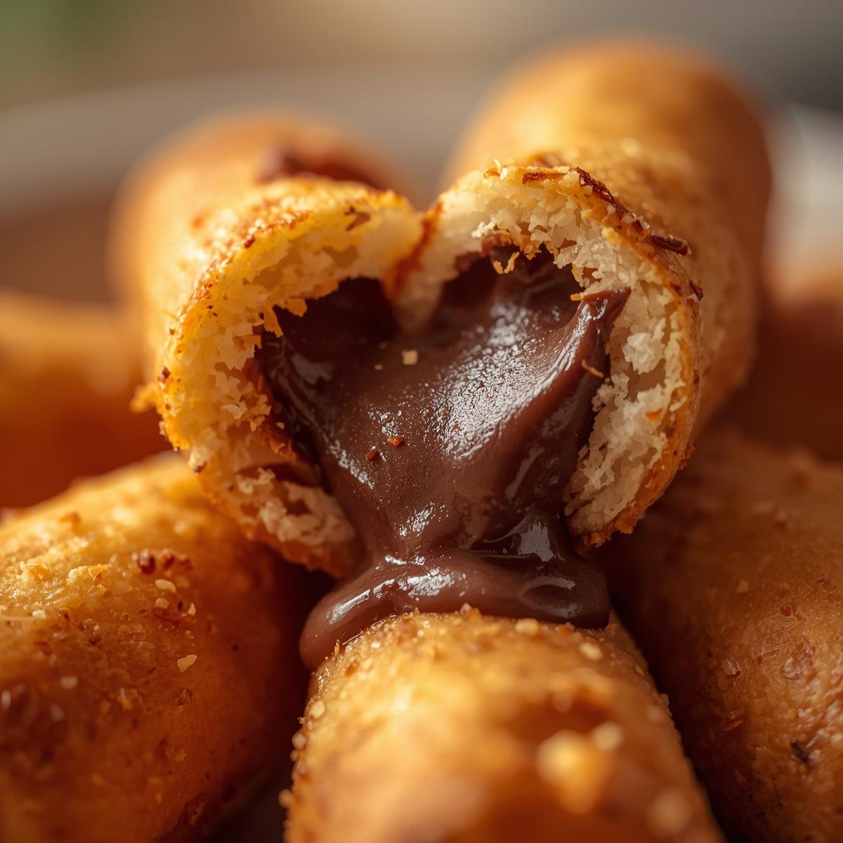 Tequeños de Chocolate