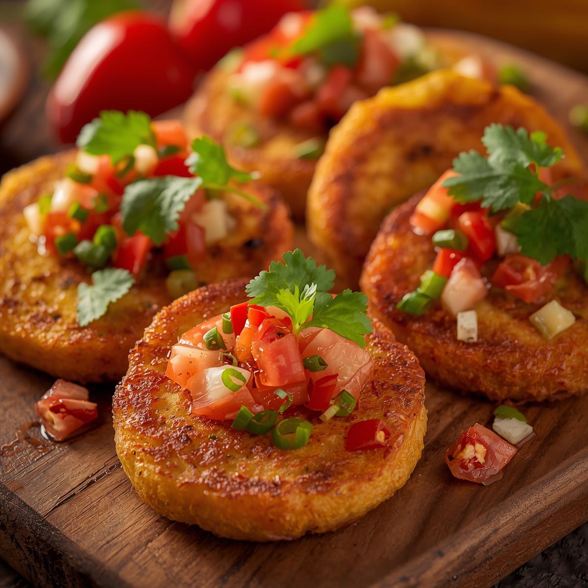Tostones con Verduras (x 6u.)