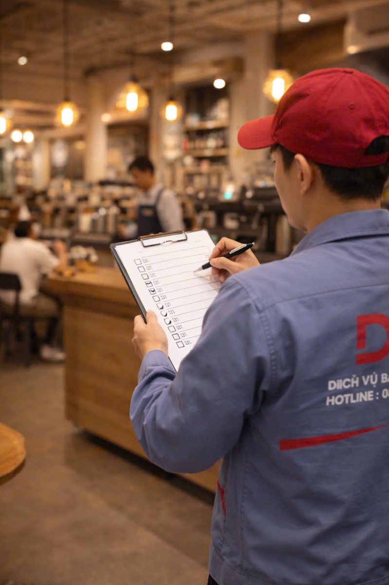 Checklist Quán Coffee