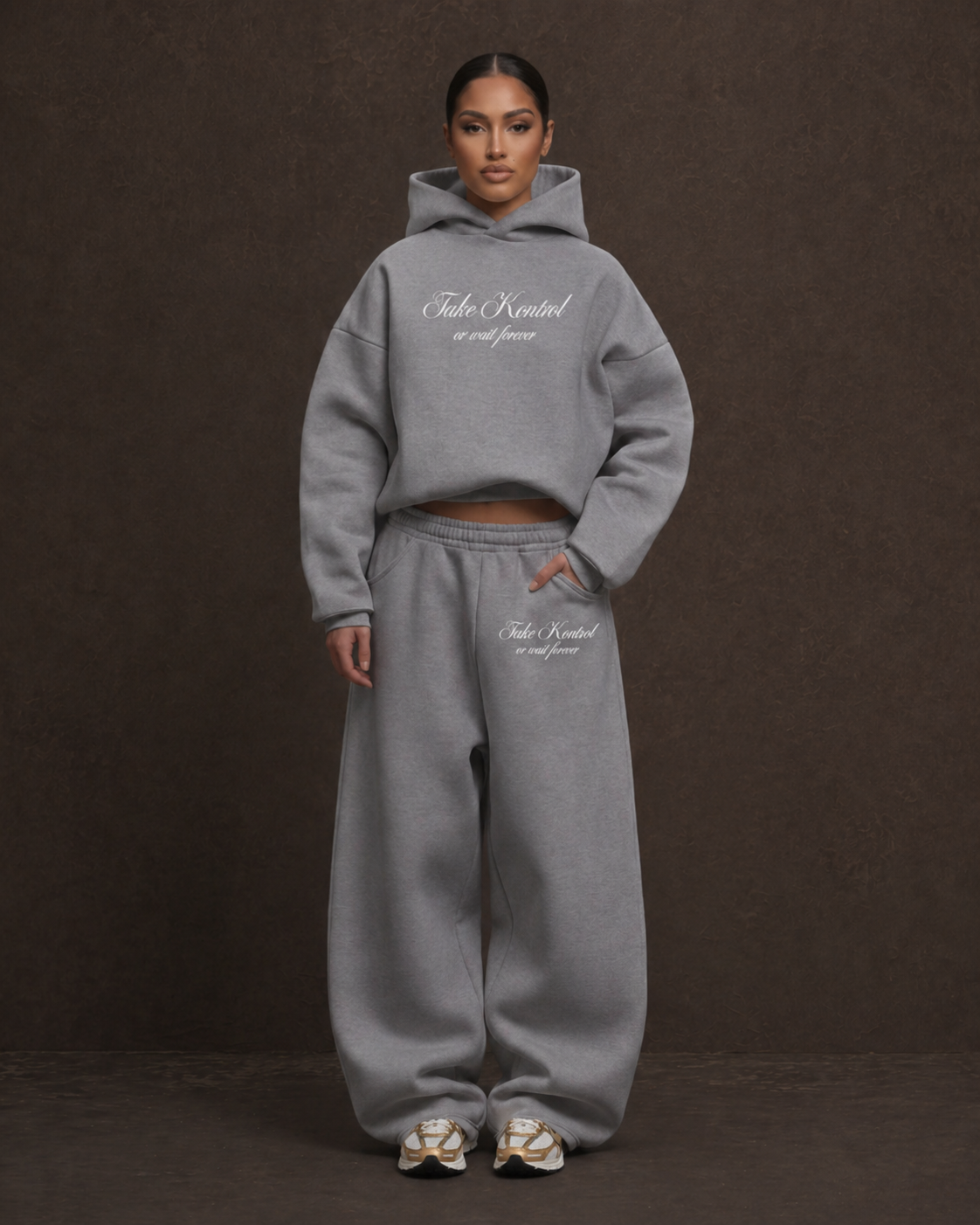 Pure Intentions Set — Women's — Grey