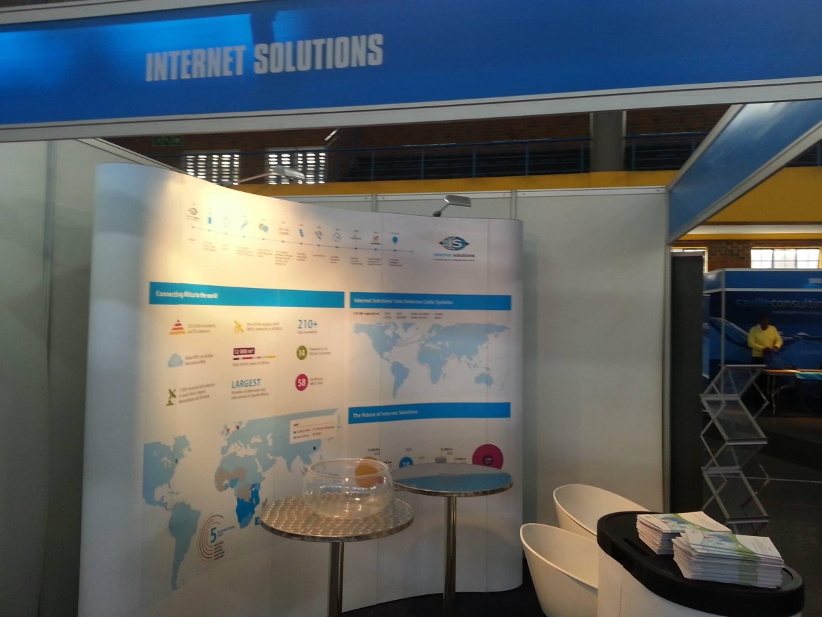 Internet Solutions — Exhibitor Stand