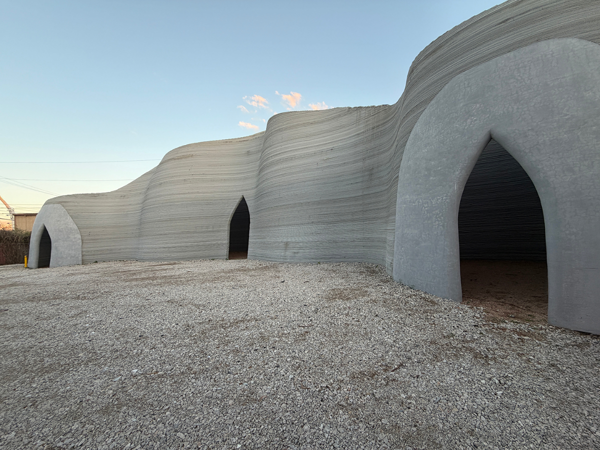 Conceptual structure testing the limits of 3D printing