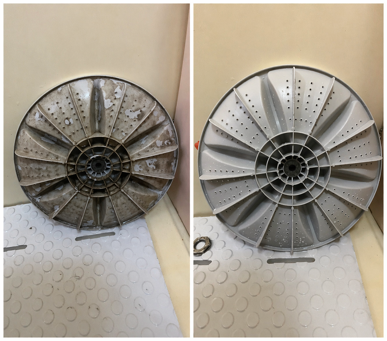 縦型洗濯機クリーニング 施工後