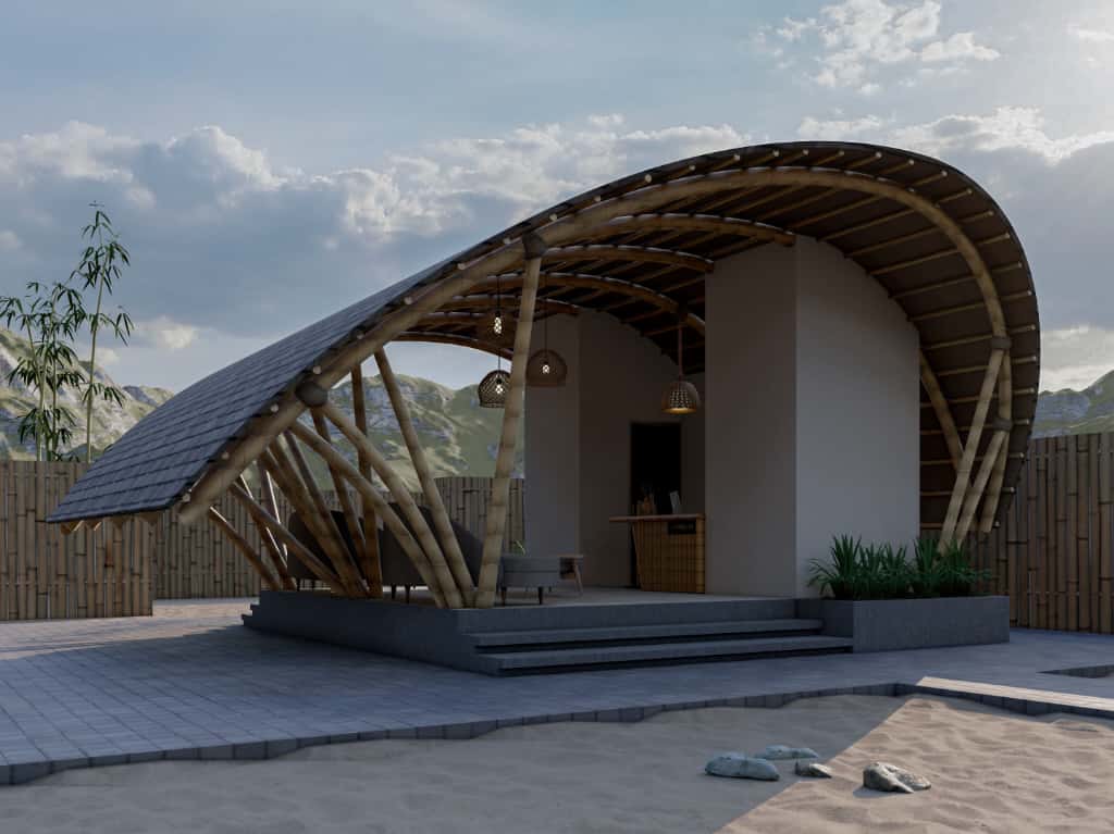 SAKURA CAFEすぐ後ろのヴィラ用地 4