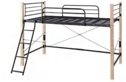M140 Tall Storage Bed