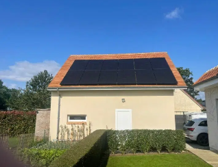 Installation panneaux photovoltaïques 6.0kW Aisne 02 - Maison témoin TEF avec 12 panneaux solaires