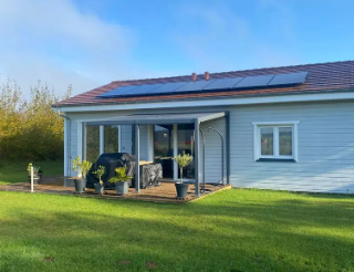 Installation panneaux photovoltaïques 3.5kW Oise 60 - Maison témoin TEF avec 7 panneaux solaires