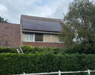 Installation panneaux photovoltaïques 6.0kW Nord 59 - Maison témoin TEF avec 12 panneaux solaires