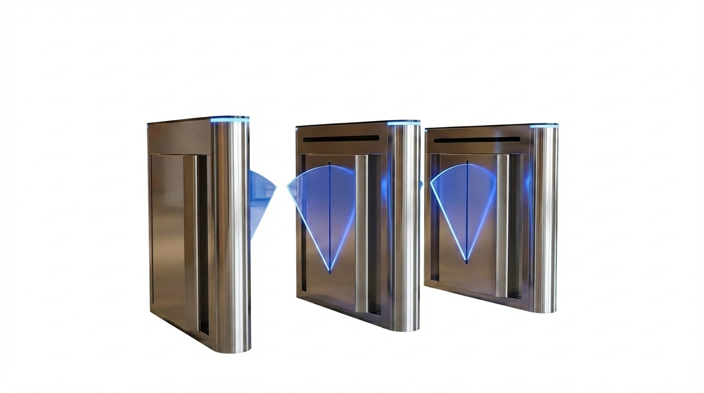 CJ-BF02A 立式翼閘機(CJ-BF02A)- 傳捷科技新竹門禁設備