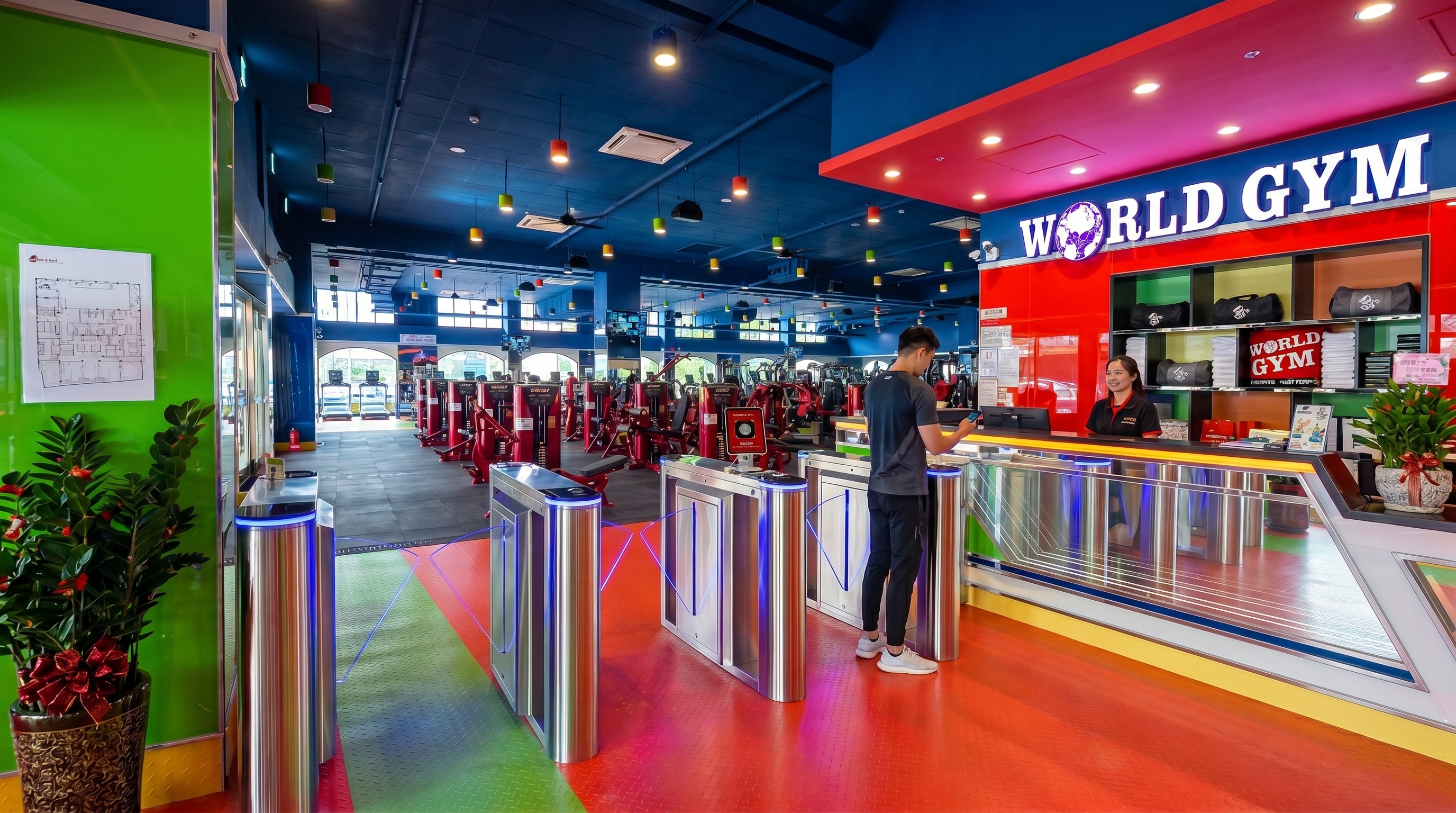 CJ-BF02A 翼閘機完工實景