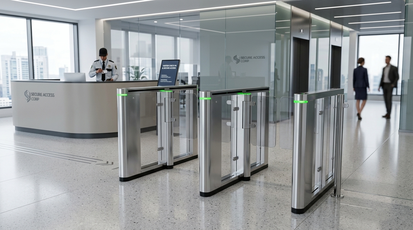 CJ-814 對開式通行閘門 CJ-814 圖片3 - 傳捷科技