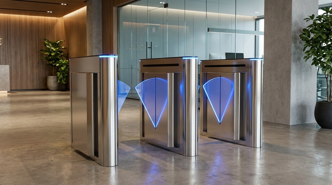 全新 CJ-BHS02 超高速閘正式發布,通行速度突破每分鐘 80 人次