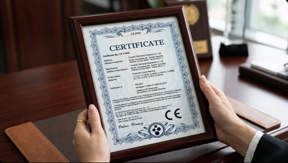 傳捷科技產品符合 CE 規範,品質與安全全面接軌國際