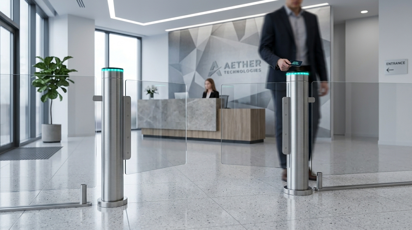 CJ-BF02A 立式圓柱擺閘 CJ-BF02A 圖片3 - 傳捷科技