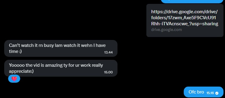 Vouch from Editing Client