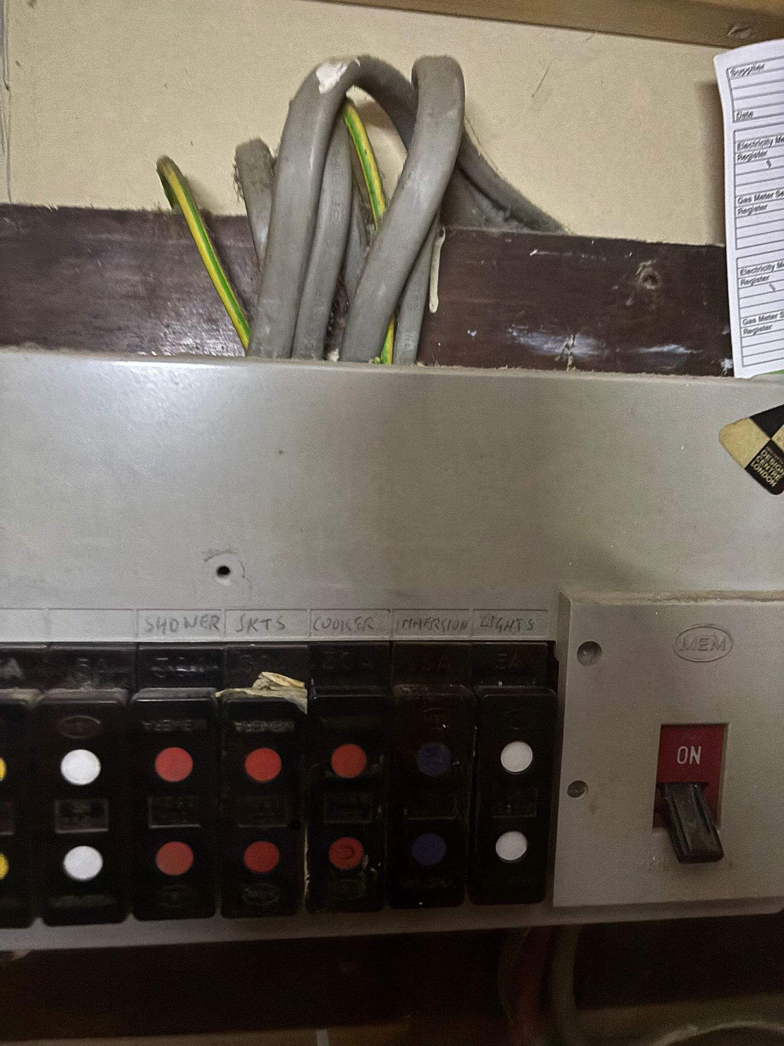 Fusebox Upgrade - Before