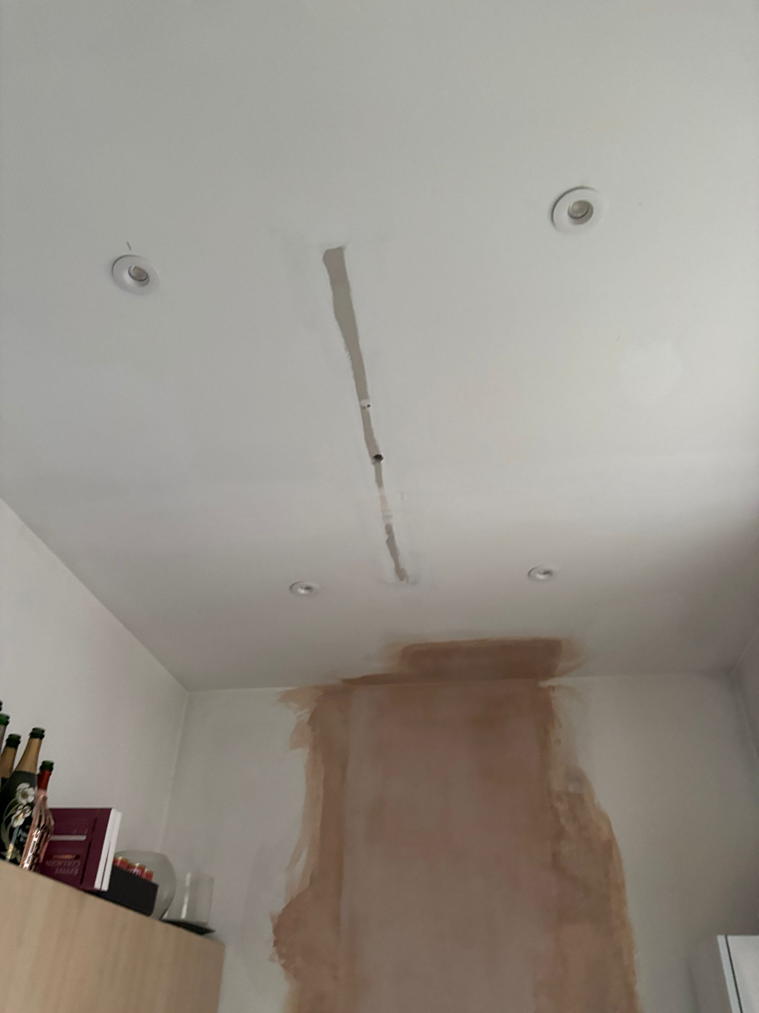 Downlights added in to replace strip light 1