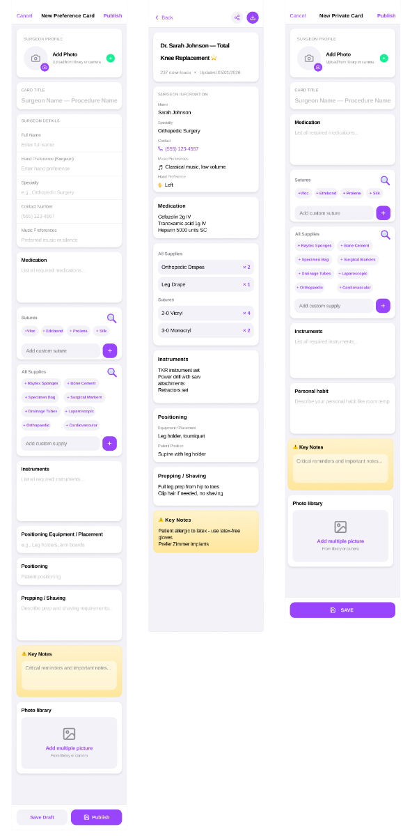 Custom Physician Profiles