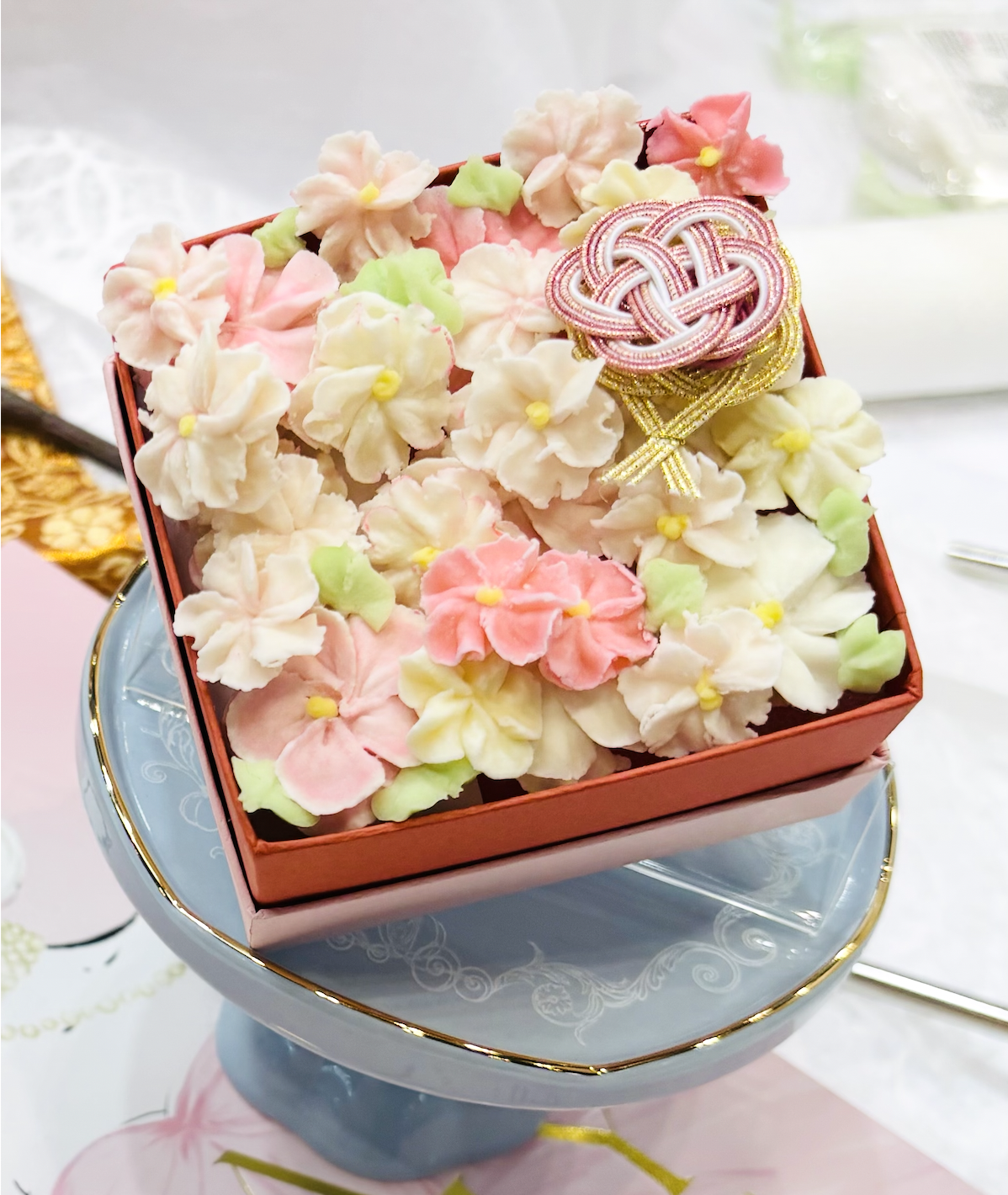 桜の宝石箱アート体験