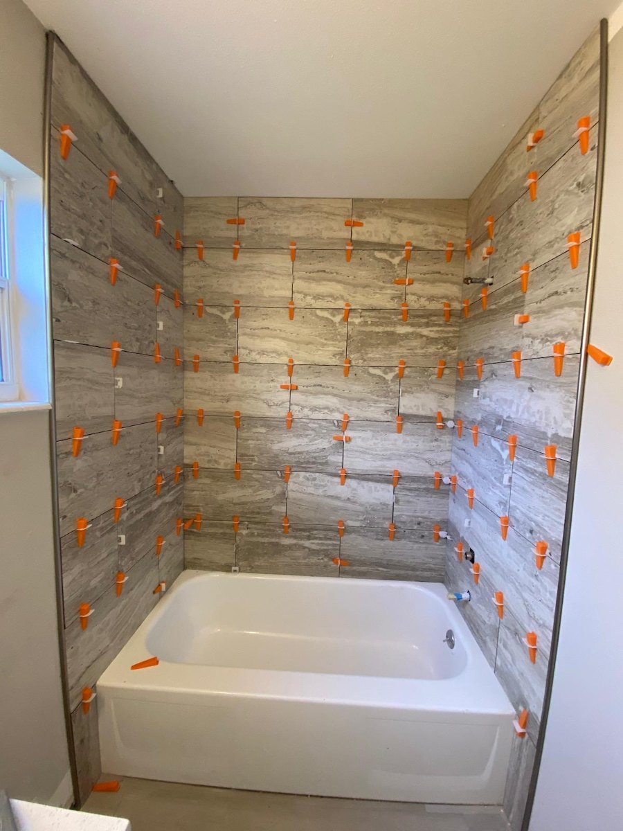 Bathroom Wall Tile Installation