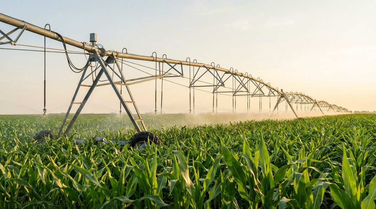 Solar-Powered Pivot Irrigation