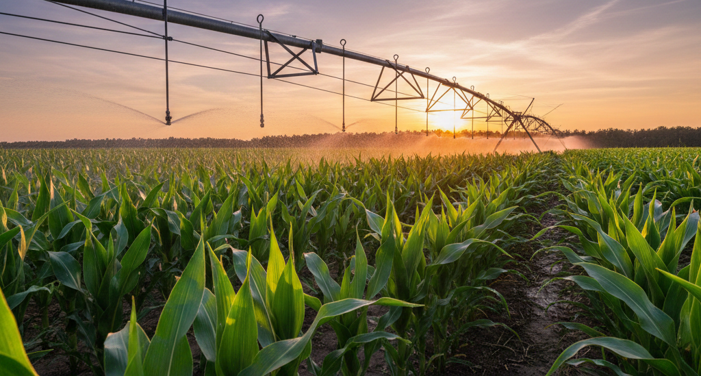 Solar-Powered Pivot Irrigation