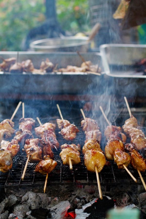 焚き火とBBQ