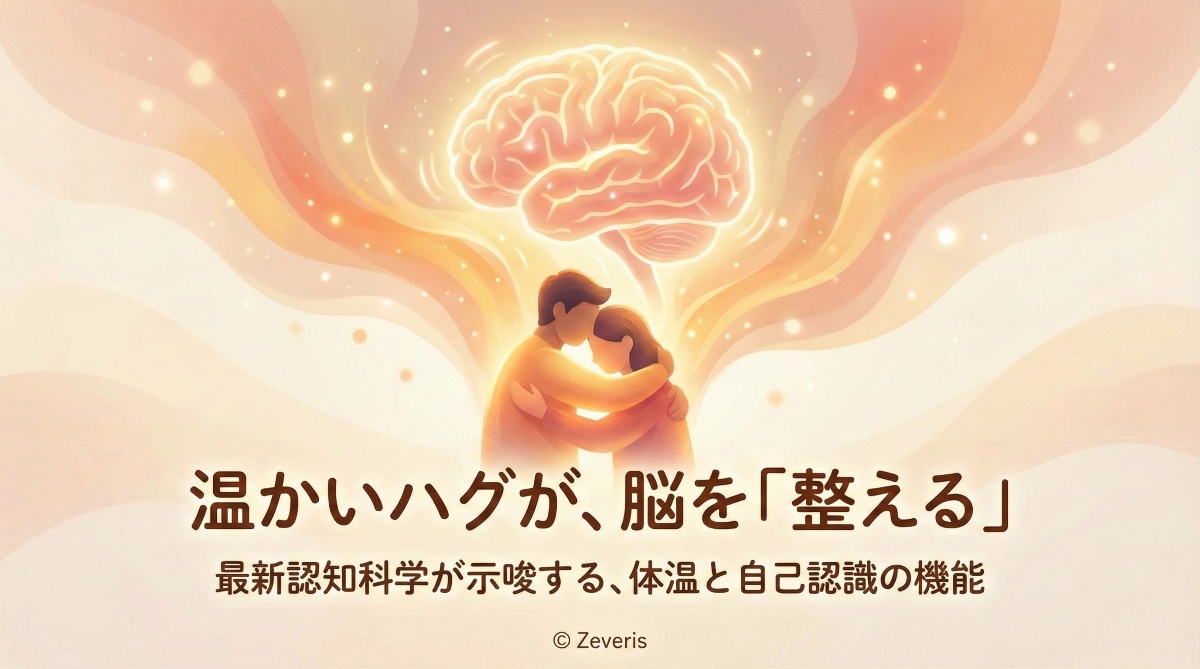 🤗 温かいハグは、いかにして脳の身体的自己認識を「整える」のか