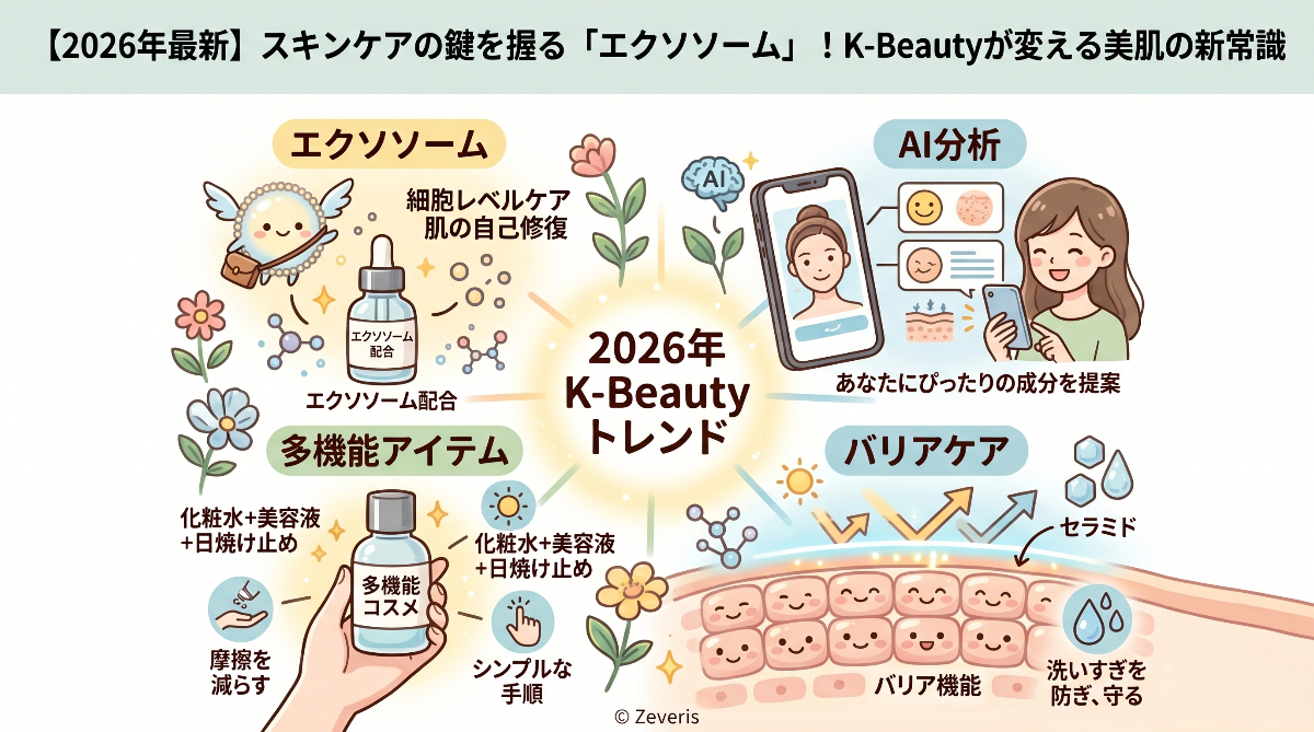 エクソソームとK-Beautyスキンケア2026