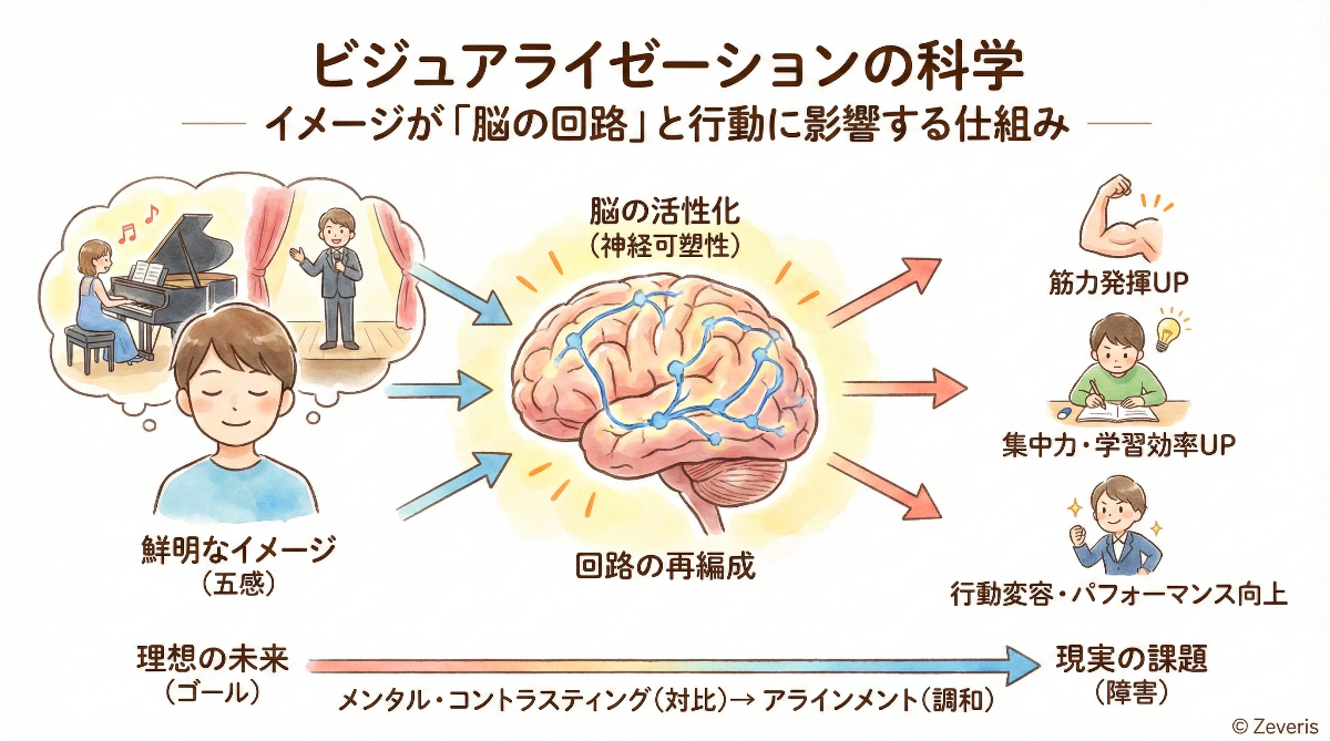 ビジュアライゼーションの科学── イメージが「脳の回路」と行動に影響する仕組み