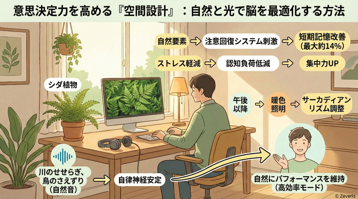 意思決定力を高める空間設計