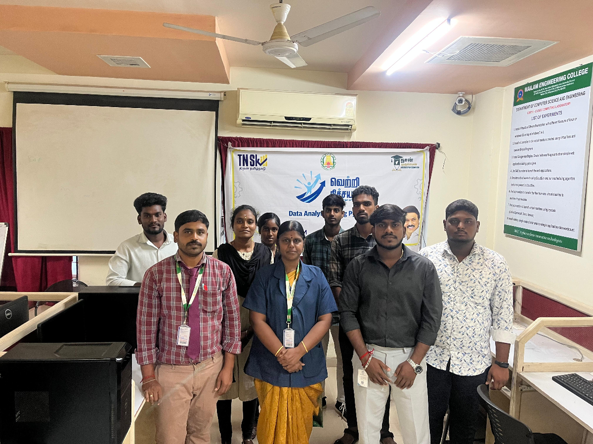 AI and Data Science program at Mailam Engineering College