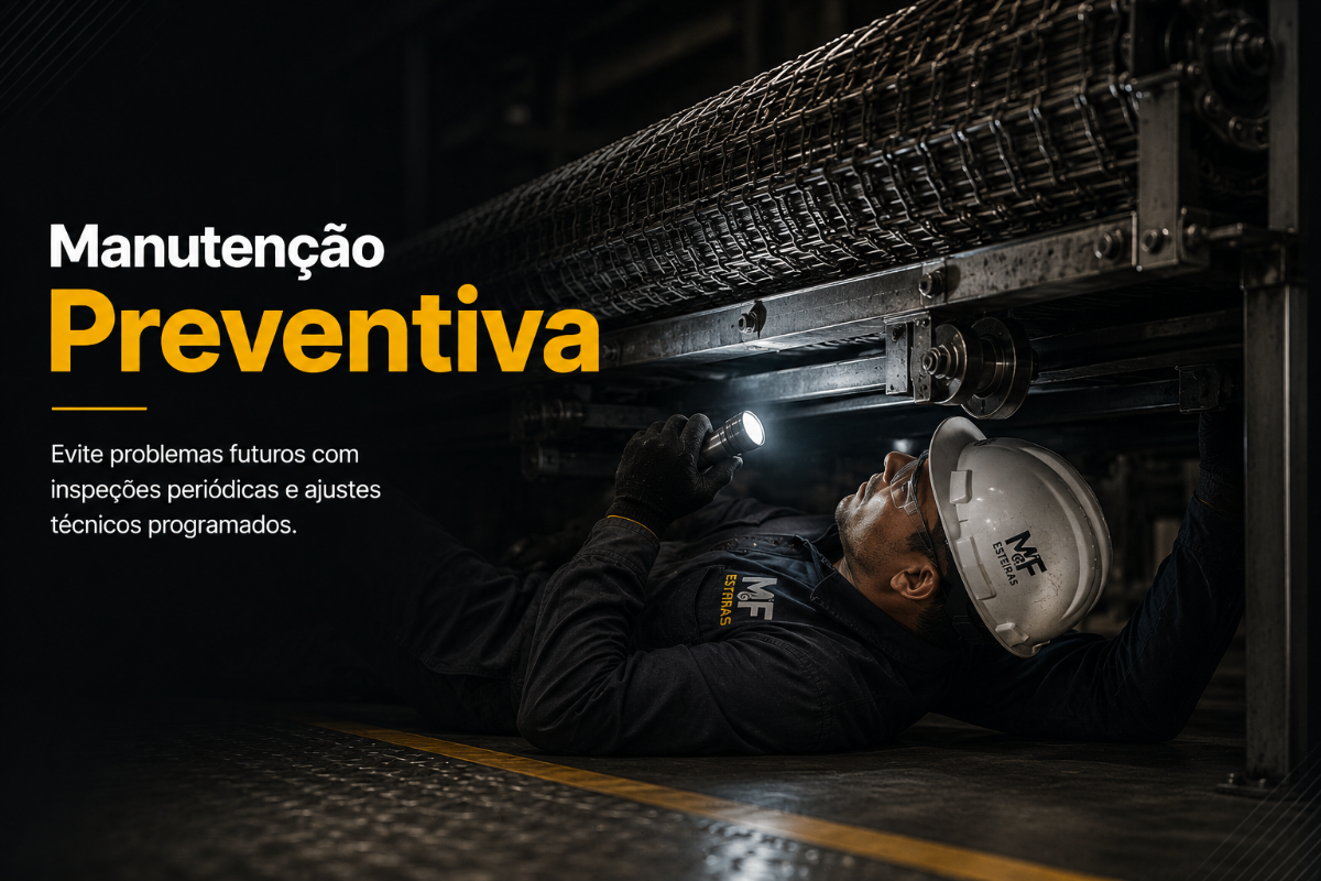 Manutenção Preventiva de Esteiras Transportadoras