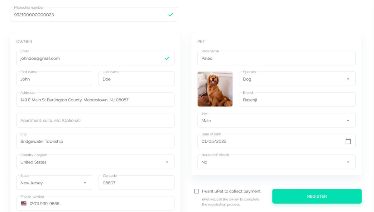 Designing a B2B SaaS platform for Breeders & Pet Clinics to Register Microchips